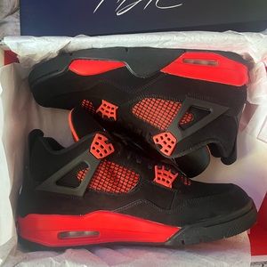 Jordan 4 Red Thunders